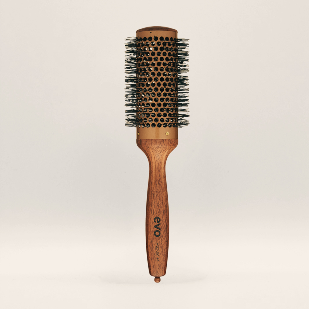 Petite brosse à cheveux ronde en bois - Maison Durable